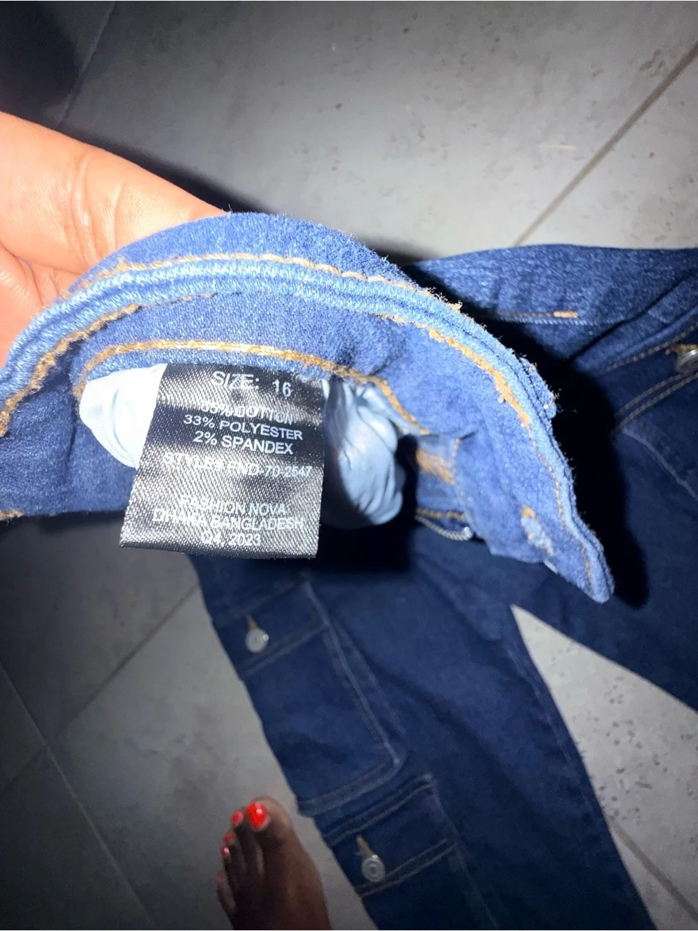 GAP Old Navy Kids Barrel, Straight, Wide-Leg Jeans in Dark Blue and Khaki Bundle